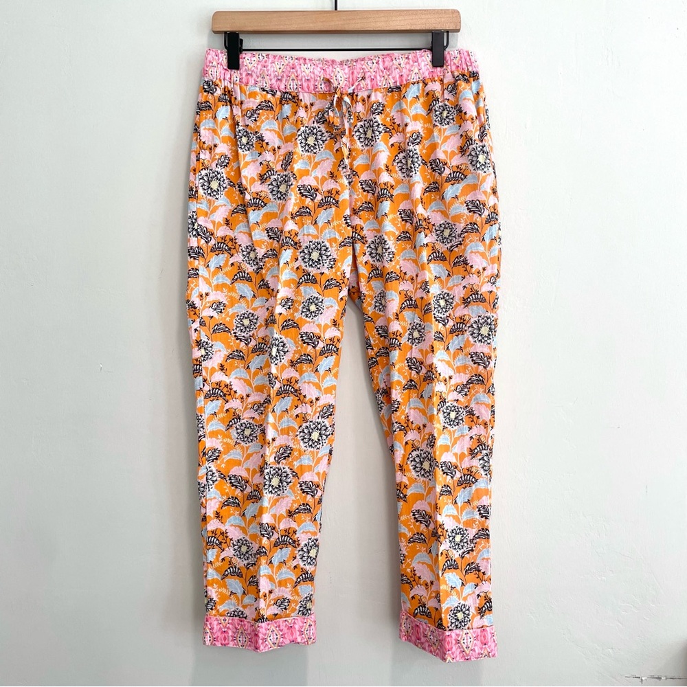 Sundance Leia Floral Lightweight Cropped Lounge Pants